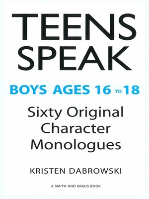 cover image of Teens Speak